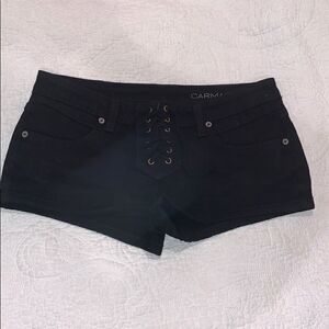 Black short shorts CARMAR size 26